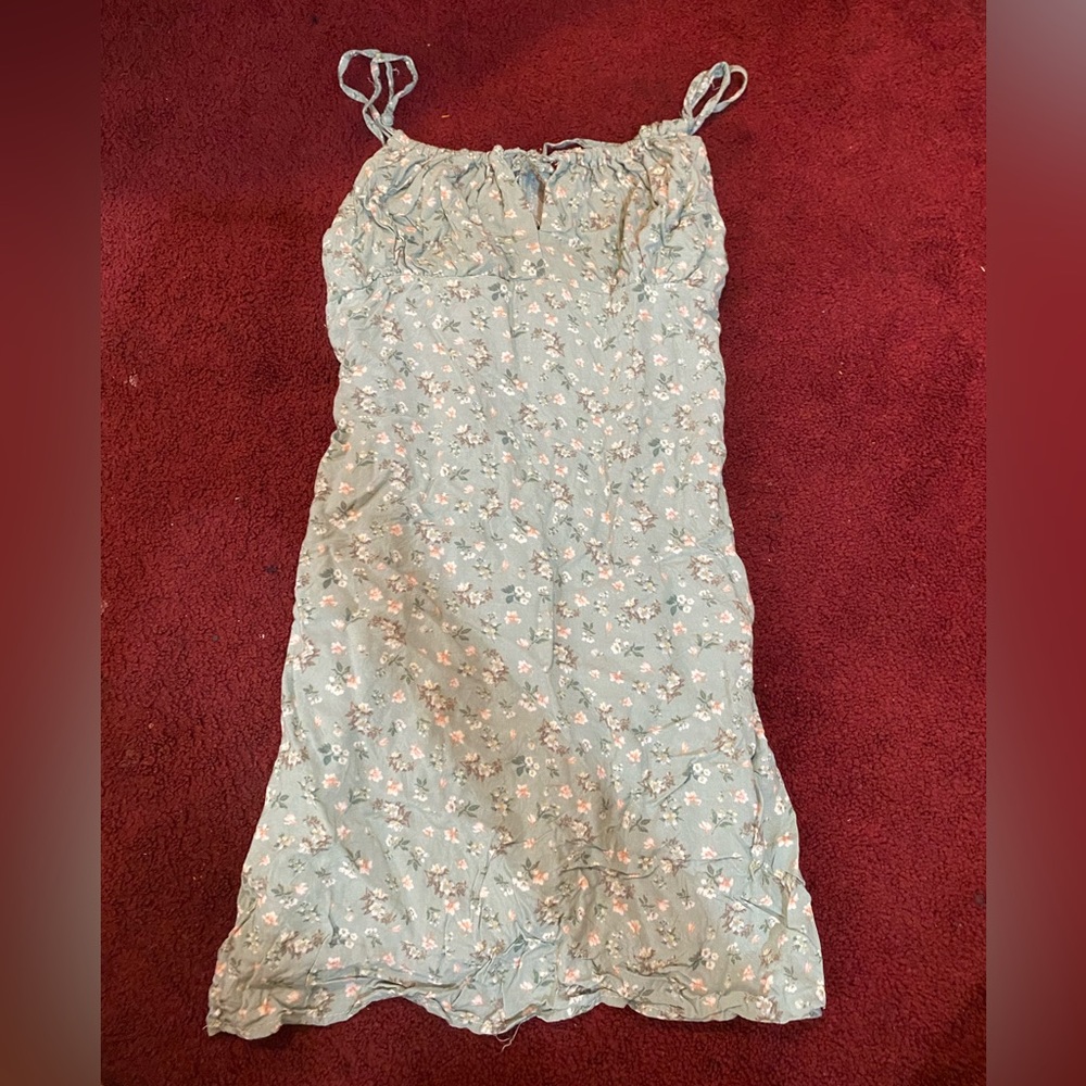 Summer Flower Print Dress